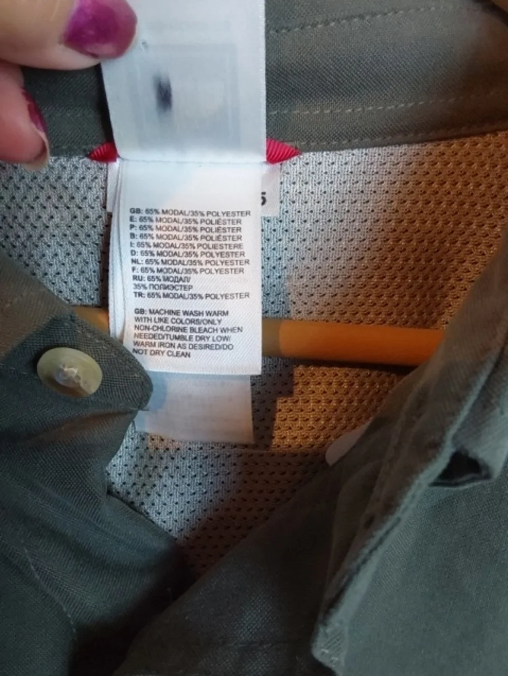 The North Face| Olive Green Tekware Hiking Shirt Zip Pockets Roll Tab Sleeves XL